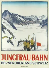 Jungfrau Bahn by Emil Cardinaux, sold Apr 2018