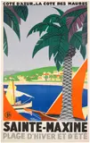 Roger Broders, SAINTE-MAXIME. SNCF