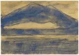 Christian Rohlfs, Monte Tamaro (Wolken am Berg)“(?)