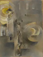 Intermezzo by Curt Ehrhardt, 1922, Öl auf Pappe, sold Jun 2017