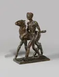 Knabe mit Fohlen by Renée Sintenis, 1936, Bronze mit brauner Patina, sold Jun 2017
