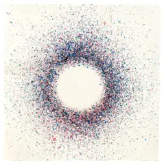 Singing Bowl Watercolours #13 by Jeppe Hein, 2013, Aquarell auf Velin, sold Jun 2017