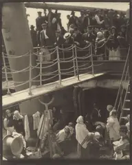 Alfred Stieglitz, The Steerage, 1907, Photogravüre auf Japanpapier, 1911