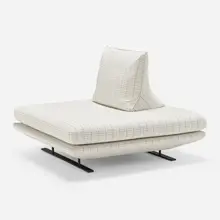 Ligne Roset, Liz Collins Prado sofa, 2020, upholstery, enameled steel