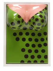 Allen Jones, Chest, 1968, Vacuum-formed acrylic and cellulose