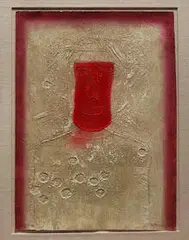 Rufino Tamayo, Máscara Roja, 1976, Mixografía on Arches paper