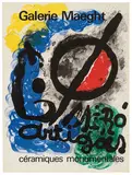 Exhibition posters by Maeght (9) by Joan Miró, 1956-1966, Color lithographs on paper, sold Nov 2018