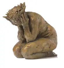 Mireille Lemarchand, Liberty Crying, c. 2001, Bronze