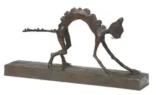 Sophido, Le Chat Sifflant, 1989, Bronze