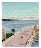 Jules Cavaillès, La baie de Saint Tropez, Oil on canvas