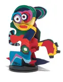 Close Together by Karel Appel, 1977, Painted wood, sold Nov 2018