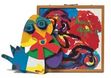 Flower with Blue Eyes by Karel Appel, 1977, Painted wood, sold Nov 2018