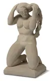 Alonzo Hauser, Kneeling Nude, 1959, Limestone