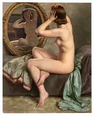 Paul Sieffert, La Coiffure, c. 1939, Oil on canvas