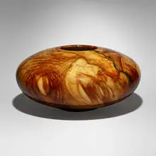 Matt Moulthrop, White Mulberry Globe, 2008, white mulberry