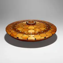 Robert Cutler, Today, is That Day, 2008, Alaskan diamond willow, apple wood, lauan mahogany, fiddleback walnut, moose antler, brass, copper, and silver