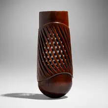 William Hunter, Retusa Diamond Weave (from the Shape Shifter series), 1998, cocobolo