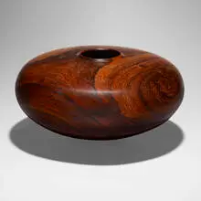 Forest Gift by William Hunter, 1987, cocobolo, sold Jul 2024