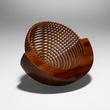 Hans Weissflog, Rocking Bowl, bocote