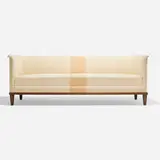 Birger Hahl, Sofa for the Parliament House, Helsinki, 1931, upholstery, stained ash