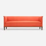 Birger Hahl, Sofa for the Parliament House, Helsinki, 1931, upholstery, oak, ebonized wood