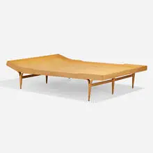 Bruno Mathsson, Berlin daybed, 1950 / 1968, beech, birch plywood