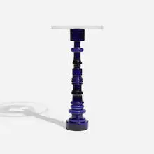 Candlestick by Oiva Toikka, c. 1970, glass, sold Nov 2025