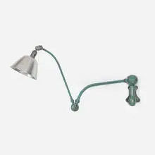 Johan Petter Johansson, Triplex wall lamp, enameled steel, aluminum