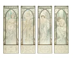 Alphonse Mucha, TIMES OF THE DAY 1899