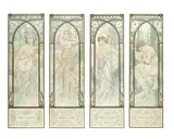 Alphonse Mucha, TIMES OF THE DAY 1899