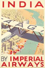 W.H.A. Constable, INDIA by IMPERIAL AIRWAYS