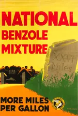Tom Purvis, NATIONAL BENZOLE MIXTURE more miles per gallon