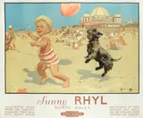Sep E. Scott, RHYL, sunny North Wales. British Railways