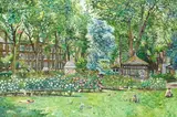 Melissa Scott-Miller, 'View of Paddington Gardens', oil on canvas