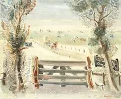 Gerard Hordijk, Groet, Holland, oil on canvas
