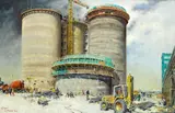 Terence Cuneo, RMC Silos, Thurrock