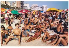 Mario Testino, Ipanema Beach, 1998, Dye-destruction print mounted to Plexiglas in artist's frame