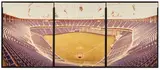 Jim Dow, Plates from The American League Stadiums Portfolio (3), 1982, Ektacolor triptych photographs