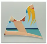 Tom Wesselmann, Seascape, 1984, Glazed porcelain plaque