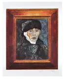 Joni Mitchell, Turbulent Indigo, Lithograph on paper