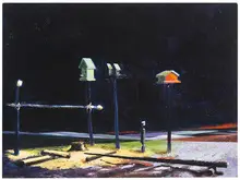 David De Villier, Closed for Winter, 1993, Oil on panel