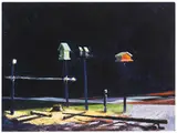 David De Villier, Closed for Winter, 1993, Oil on panel