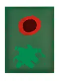 Chrome Green by Adolph Gottlieb, 1972, Serigraph on wove paper, sold Nov 2018