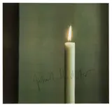 Kerze I by Gerhard Richter, 1988, 4-color offset print on paper, sold Nov 2018