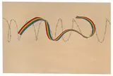 Patrick Hughes, Untitled, c. 1978, Gloss paint on board