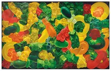 Kay Kurt, Weingummi, 1969-1970, Oil on canvas