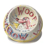Kenny Scharf, Untitled (Woof! Yum! Bow Wow!), 2010, Glazed ceramic