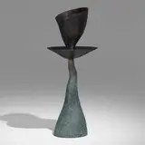 Wendell Castle, Three from the Left pedestal table