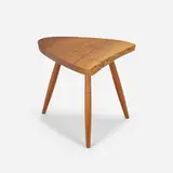 Wepman table by George Nakashima, 1989, English walnut, sold May 2024