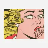 Roy Lichtenstein, Crying Girl (Castelli mailer)